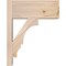 Ekena Millwork Balboa Block Smooth Outlooker, Douglas Fir, 7 1/2"W x 16"D x 20"H OUT08X16X20BOA05SDF - alternate 4